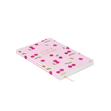 Kiraz Desenli Pembe Bullet Planlayıcı A5