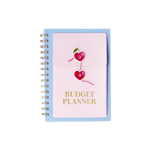 Pembe Stickerlı Bütçe Planlama Defteri A5