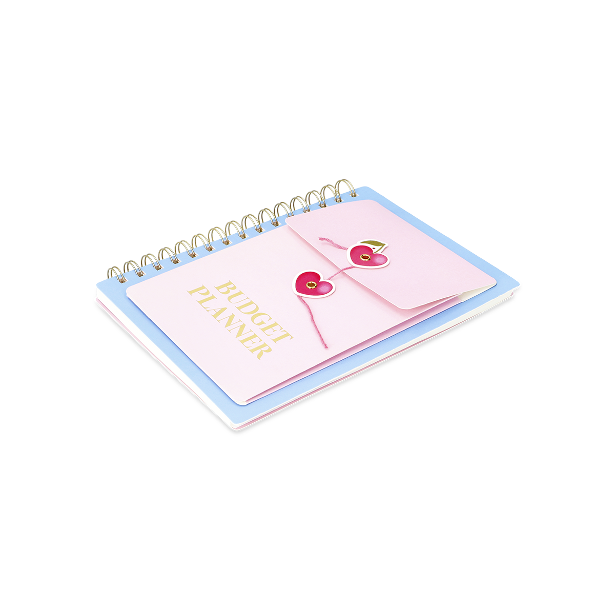 Pembe Stickerlı Bütçe Planlama Defteri A5