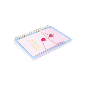 Pembe Stickerlı Bütçe Planlama Defteri A5