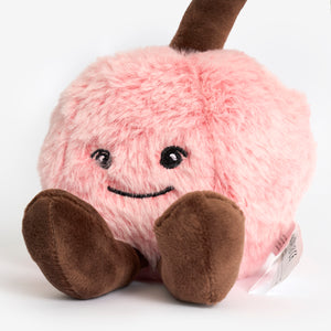 Pembe Kiraz Şeklinde Peluş Oyuncak