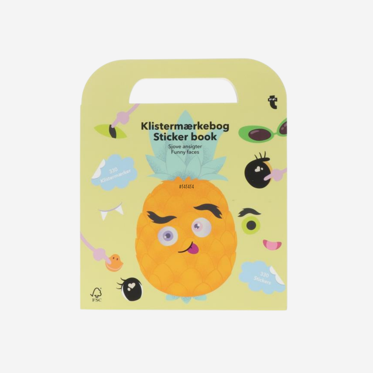 Eğlenceli Yüzler Sticker Kitabı