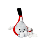 Beyaz Badminton Peluş Oyuncak