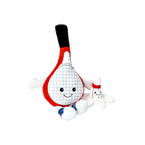 Beyaz Badminton Peluş Oyuncak