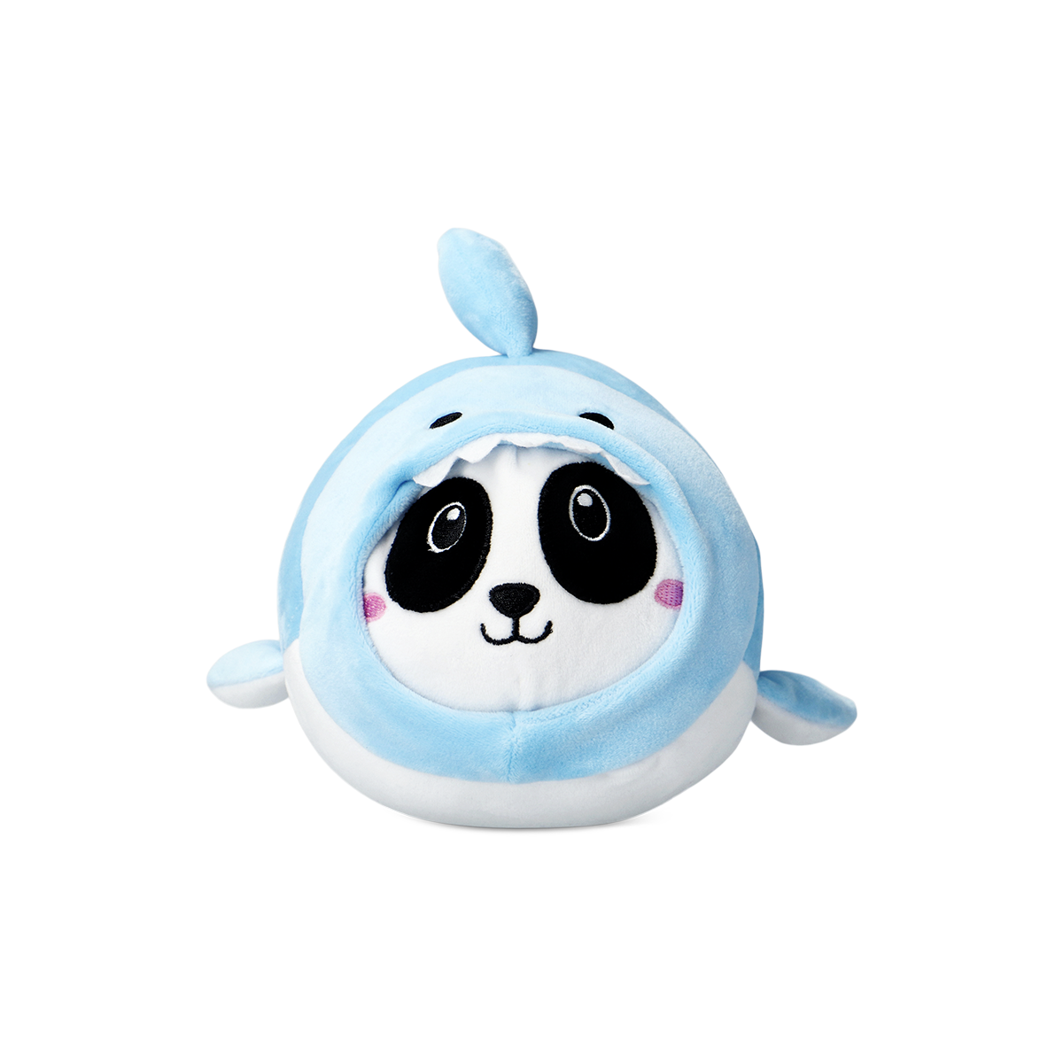Mavi Köpek Balığı Kılığında Panda Peluş Oyuncak