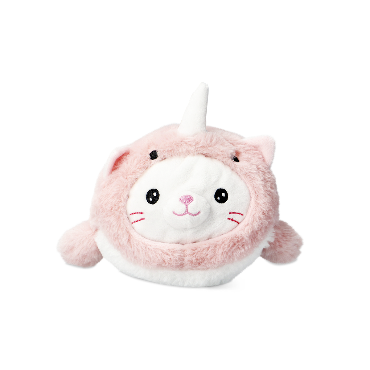 TEDDY CAT DRESSED AS NARWHALE