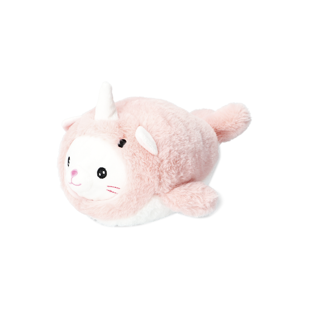 TEDDY CAT DRESSED AS NARWHALE