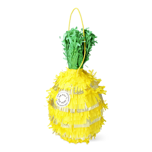 Sarı Ananas Şeklinde İçi Doldurulabilen Parti Süsü