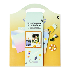 Seyahat Boy Taşınabilir Stickerlı El İşi Kitabı