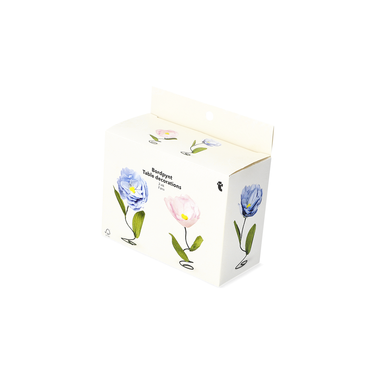TABLE DECORATION SUMMER FLOWER 2PC