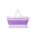 BASKET FOLABLE RECYCLED W. HANDLE AND TABLE FOR BEACH