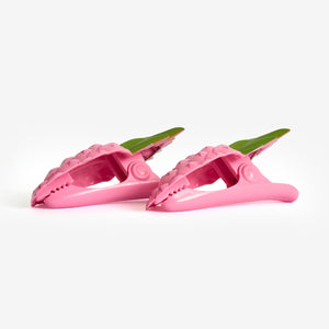 Pembe Ananas Şeklinde Plaj Havlusu Mandalı