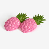 Pembe Ananas Şeklinde Plaj Havlusu Mandalı