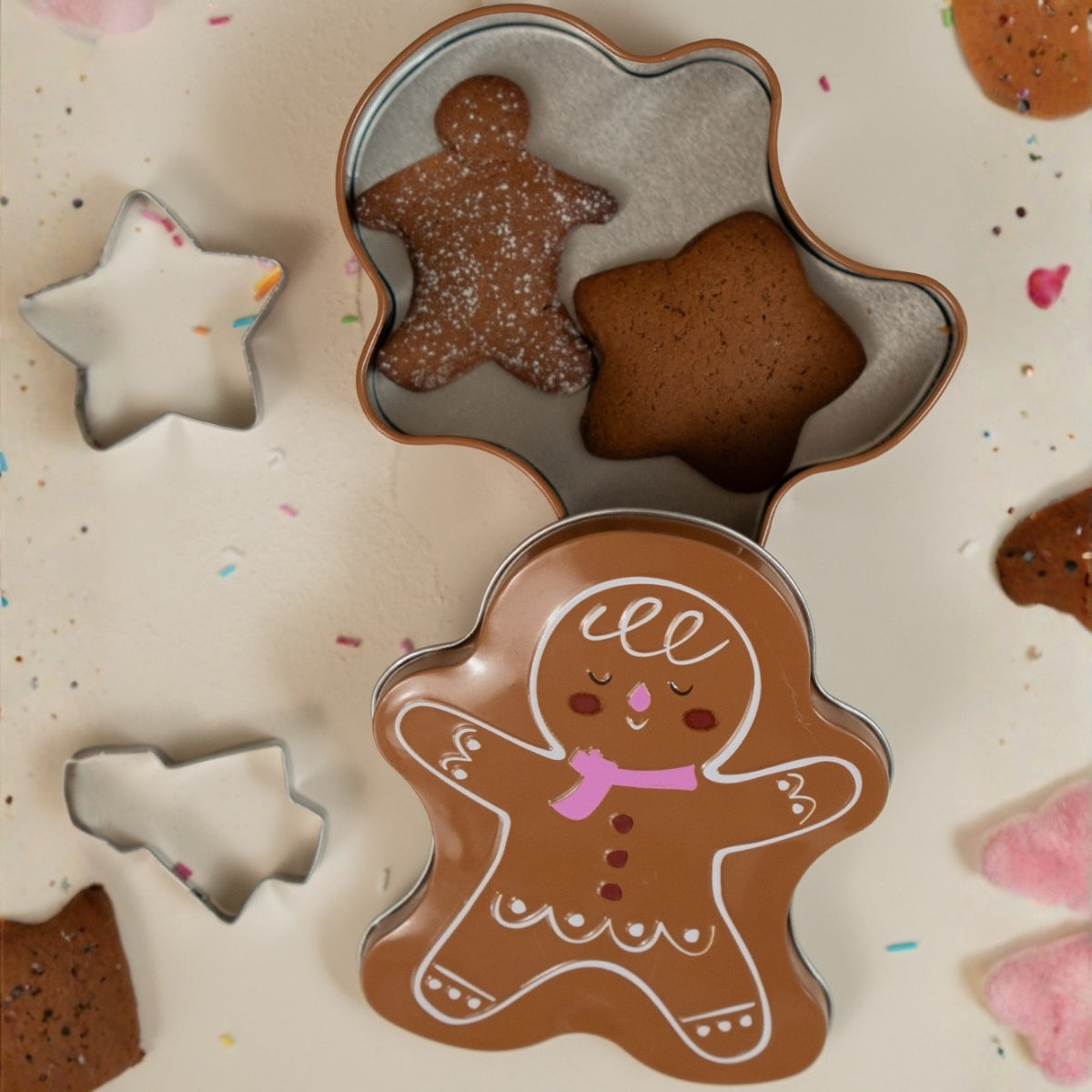 Metal Kurabiye Kutusu