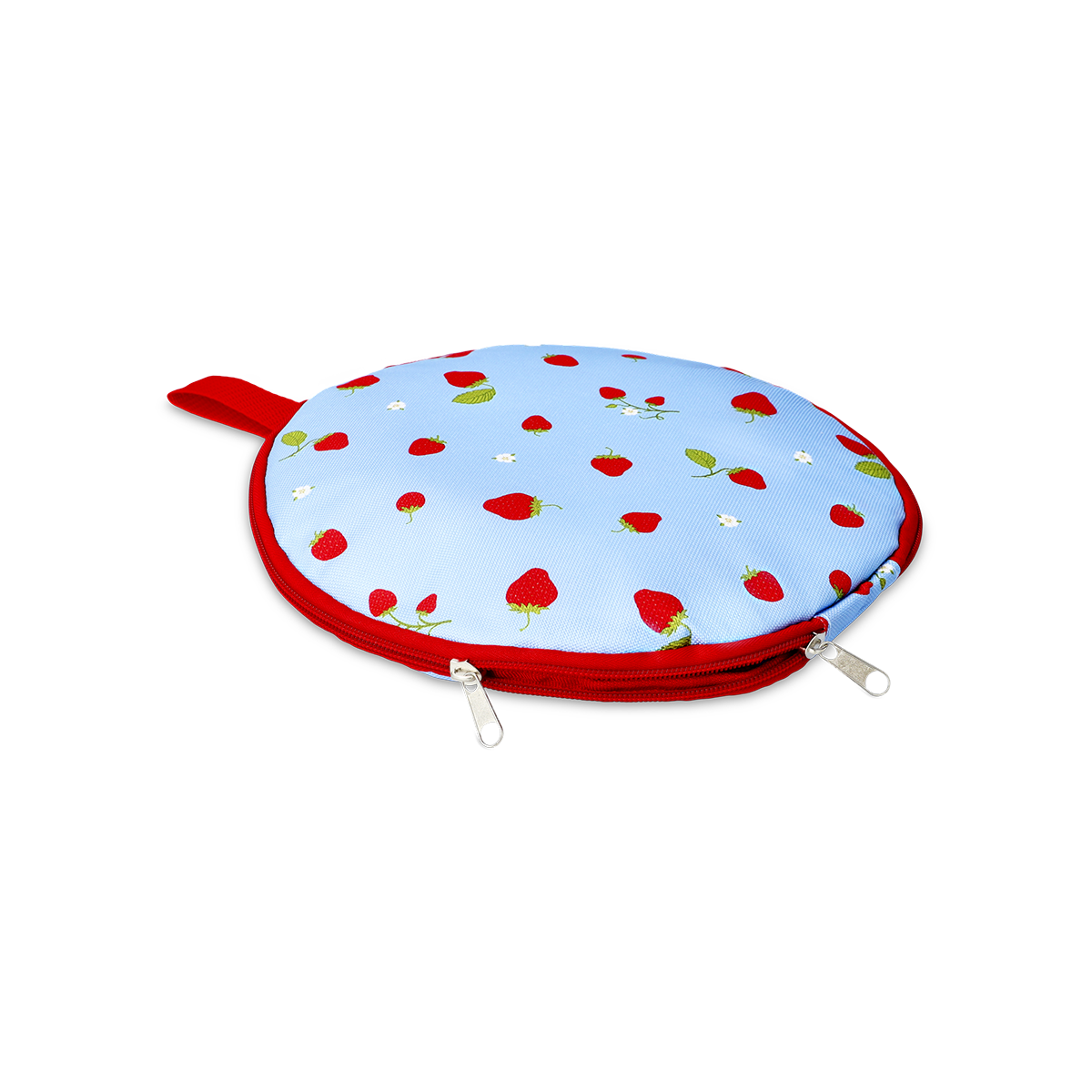 PICNIC SET W PLATES AND CUTLERY FOR 2 PERS BERRY PRINT