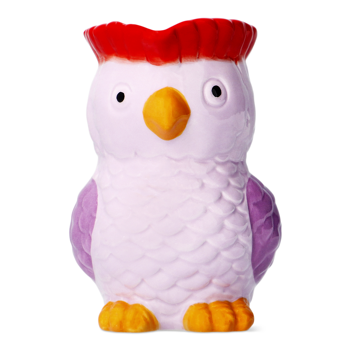 JUG WITH HANDLE CERAMIC SHAPED AS TROPICAL BIRD