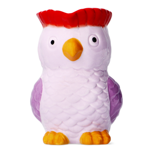 JUG WITH HANDLE CERAMIC SHAPED AS TROPICAL BIRD