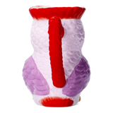 JUG WITH HANDLE CERAMIC SHAPED AS TROPICAL BIRD