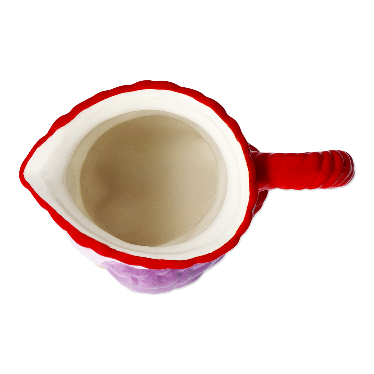 JUG WITH HANDLE CERAMIC SHAPED AS TROPICAL BIRD