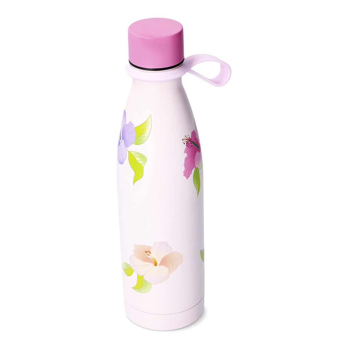 BOTTLE SS W SILICONE HOOK SUMMER PRINT