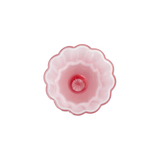 WINE GLASS SPRAYED MATT COLOR PINK