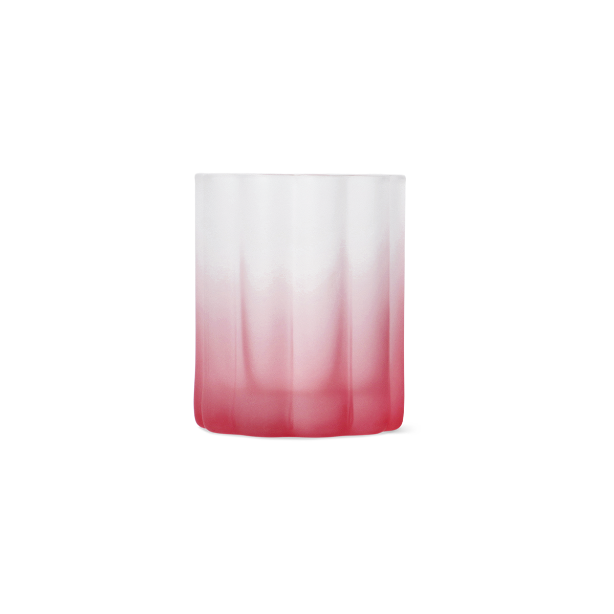 Pembe Buzlu Cam Bardak