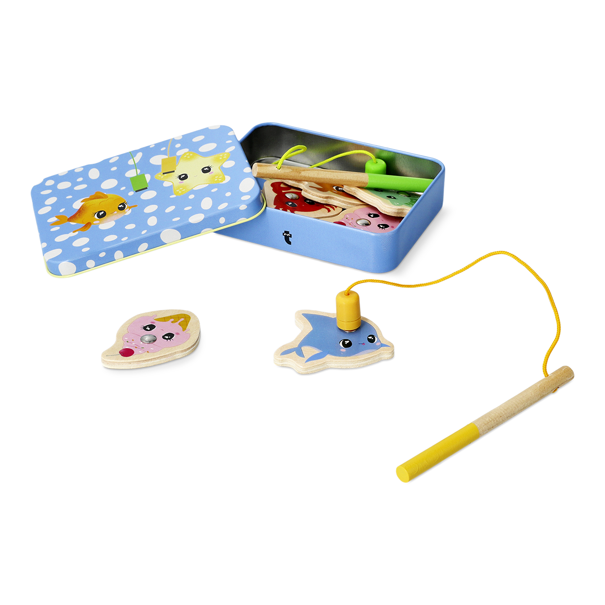MINI FISHING GAME IN TIN BOX