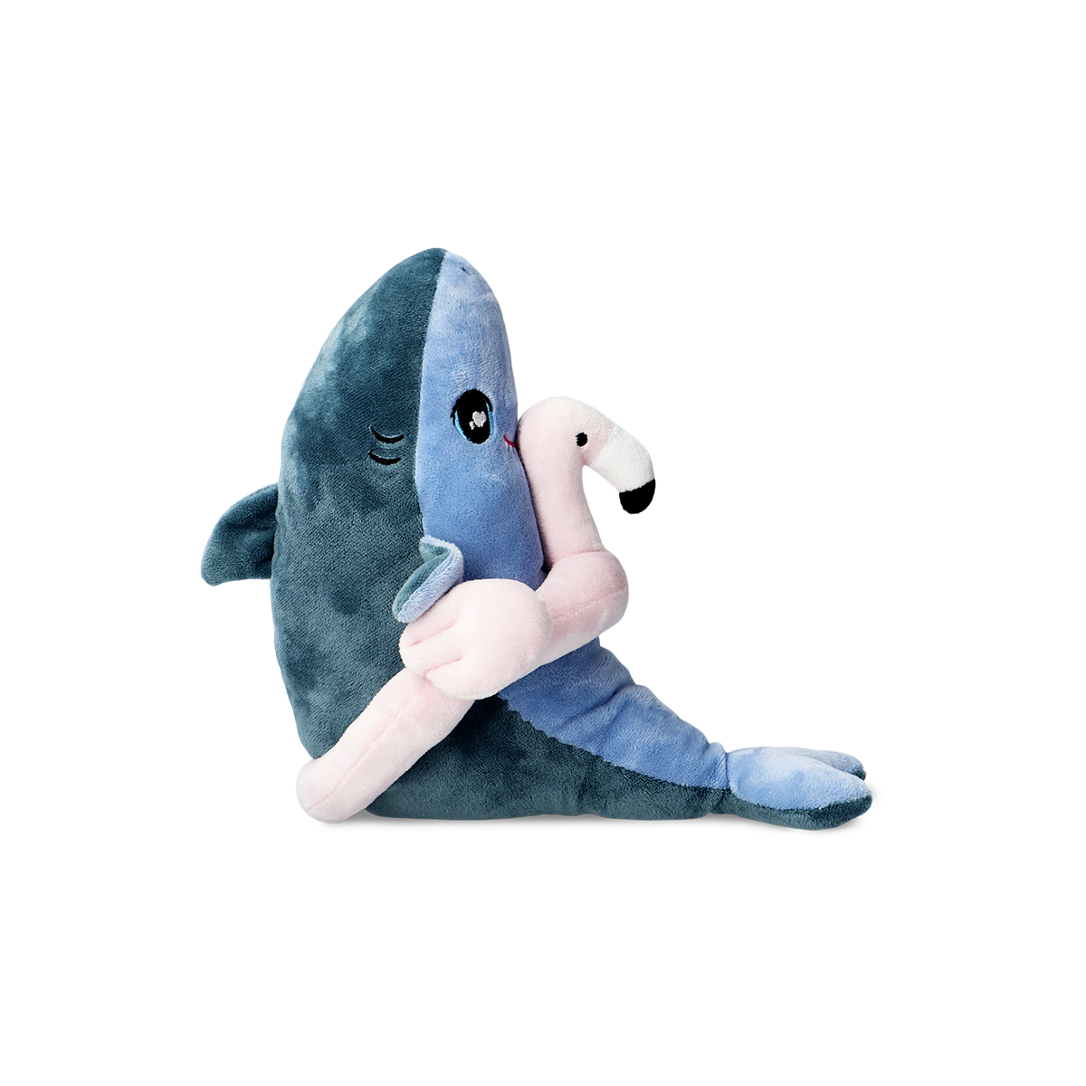 Köpek Balığı ve Flamingo 25 cm Peluş Oyuncak