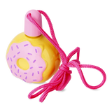 Pembe Donut Şeklinde Baloncuk Yapma Şişesi