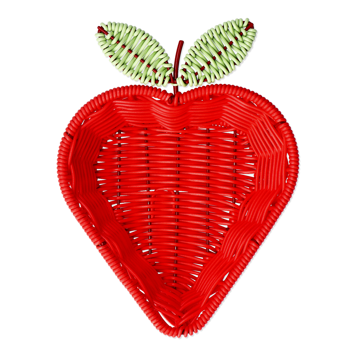 BASKET FOR STORAGE AS STRAWBEERY