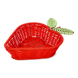 BASKET FOR STORAGE AS STRAWBEERY