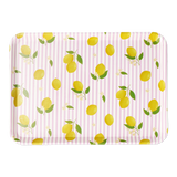 Sarı Limon Desenli Küçük Tepsi