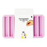 ICE CUBE TRAY FOR DRINKING BOTTLES PINK