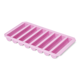 ICE CUBE TRAY FOR DRINKING BOTTLES PINK