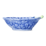 BOWL BLUEBERRY SHAPE WITH EMBOSSED DETAILS BLUE AND GREEN