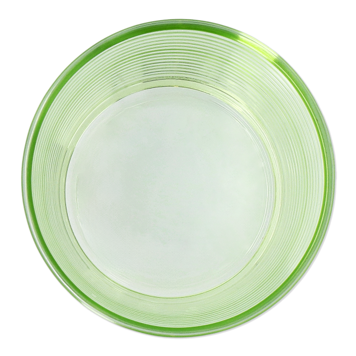 DRINKING GLASS SPRAYED COLOR GREEN