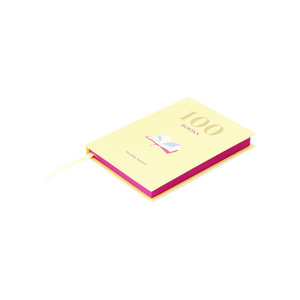 Sarı 100 Kitap Okuma Günlüğü A6
