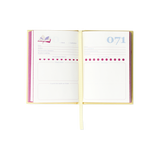 Sarı 100 Kitap Okuma Günlüğü A6