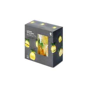 Sarı Ananas Detaylı LED Işık Zinciri