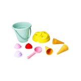 SAND BUCKET WITH ICE CREAM MOLDS