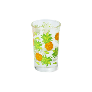 MINI DRINK GLASS PINEAPPLE DESIGN