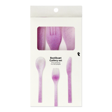 CUTLERY KNIFE AND FORK SET SUMMER 6PCS
