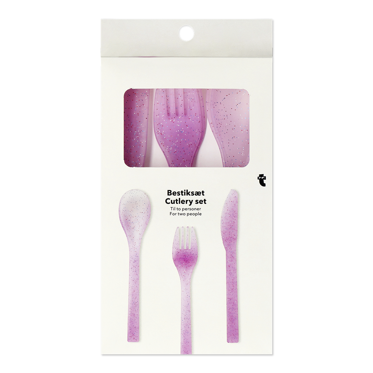 CUTLERY KNIFE AND FORK SET SUMMER 6PCS