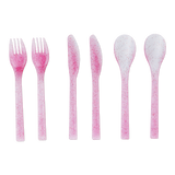 CUTLERY KNIFE AND FORK SET SUMMER 6PCS