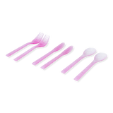 CUTLERY KNIFE AND FORK SET SUMMER 6PCS
