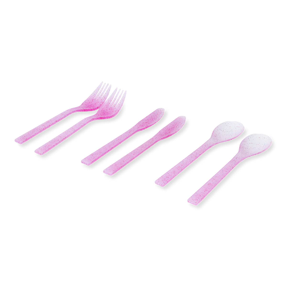 CUTLERY KNIFE AND FORK SET SUMMER 6PCS