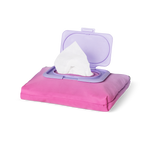Pembe Fermuarlı Islak Mendil Çantası