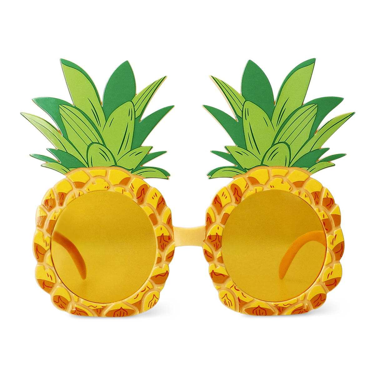 Sarı Ananas Şeklinde Parti Gözlüğü