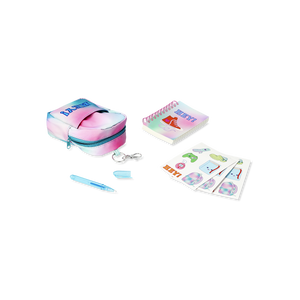 Defter Detaylı Mini Sırt Çantası Anahtarlık