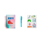 Defter Detaylı Mini Sırt Çantası Anahtarlık